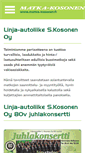 Mobile Screenshot of matka-kosonen.fi